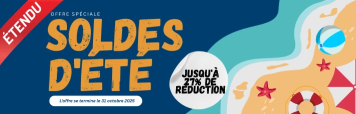 Jusqu'à 27 % de réduction - Summer Sale