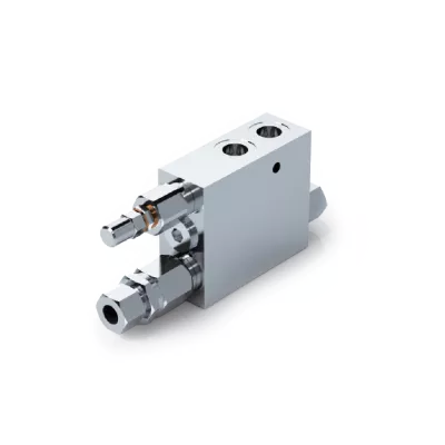 Double Acting Plough Overturning Valve with Alignment