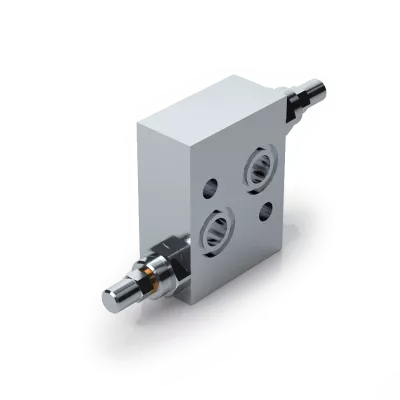 Dual Cross Line Relief Valve Flangeable on Danfoss Motors OMS