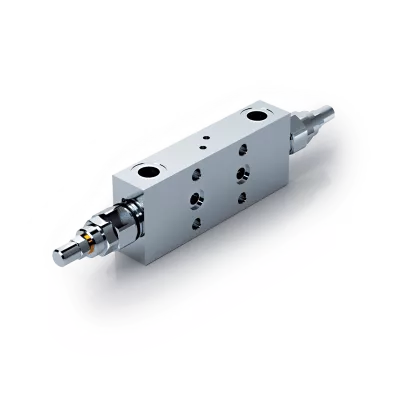 Double Overcentre Valve Flangeable Closed Centre