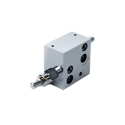 Double Overcentre Valve Flangeable on Danfoss Motors OMS