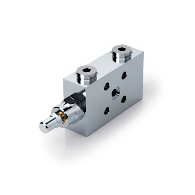 Single Overcentre Valve Flangeable