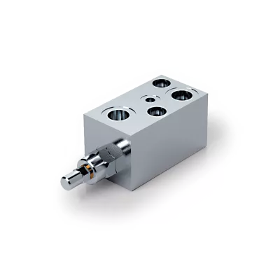 Single Overcentre Valve Flangeable on Danfoss Motors OMS