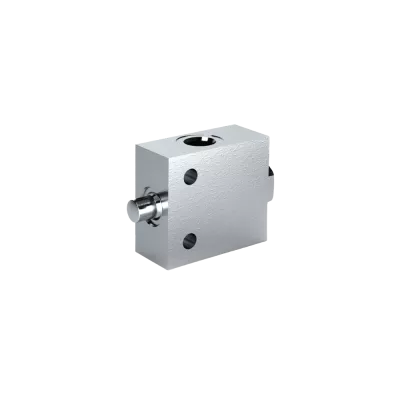 Double Locked Push Button End of Stroke Valve - Normally Closed