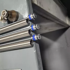 Pneumatische afdichtingsoplossing voor gasveren en dempers